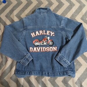 Final Sale 🌟 🌟 🌟 Harley Davidson demin Jacket